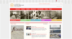 Desktop Screenshot of devletarsivleri.gov.tr